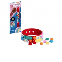 LEGO DOTS - Bratara curcubeu cu accesorii 41953, 37 piese