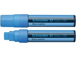 Deco Marker Schneider Maxx 260, albastru