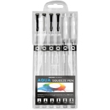 Marker gol reincarcabil Aqua Squeeze Pen Basic Set 2