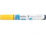 Marker cu vopsea acrilica Paint-It 320 4 mm Schneider, galben