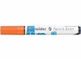 Marker cu vopsea acrilica Paint-It 320 4 mm Schneider, portocaliu