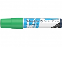 Marker cu vopsea acrilica Paint-It 330 15 mm Schneider, verde