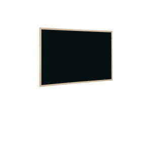 Tabla neagra cu rama din lemn 40 x 30 cm