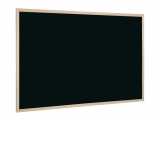 Tabla neagra cu rama din lemn 80 x 60 cm