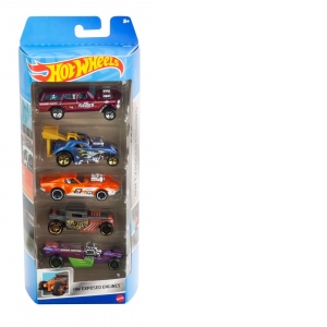 Set 5 Masini Hot Wheels Exposed Engines