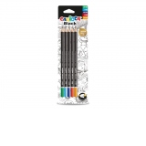 Set creioane grafit CARIOCA Black