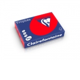 Hartie color Clairefontaine Intens, rosu