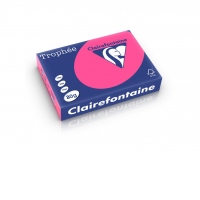 Hartie color Clairefontaine Fluo, Roz Fluo