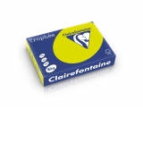 Hartie color Clairefontaine Fluo, Verde Fluo