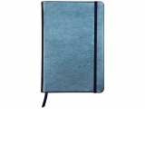 Notebook cu coperta tare din piele Cuirise, A5, Clairefontaine, Indigo