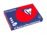 Hartie color Clairefontaine Intens A3, Rosu