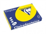 Hartie color Clairefontaine Fluo A3, Galben Fluo