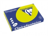 Hartie color Clairefontaine Fluo A3, Verde Fluo