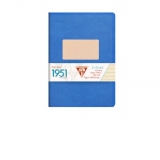 Caiet capsat A5, 48 file, Colectia 1951, Clairefontaine, Albastru