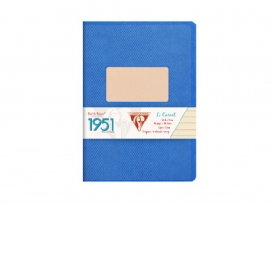 Caiet capsat A5, 48 file, Colectia 1951, Clairefontaine, Albastru