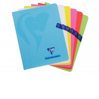 Caiet capsat A5+, 36 file, Colectia Mimesys, Clairefontaine, Matematica