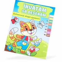 Invatam sa desenam. Coloreaza dupa numere