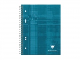 Notebook cu spira A5+, 90 file, Clairefontaine Bind O Block, Matematica