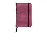 Notebook cu coperta tare din piele Cuirise, A6, Clairefontaine, Cherry