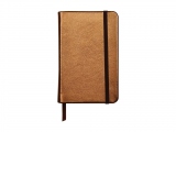Notebook cu coperta tare din piele Cuirise, A6, Clairefontaine, Brown
