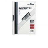 Dosar plastic Duraclip Original 30 Durable, Alb