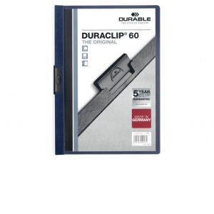 Dosar plastic Duraclip 60 Durable, Bleu