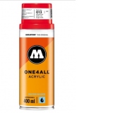 Spray acrilic One4All 400ml traffic red
