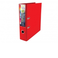 Biblioraft A4 Exacompta, PVC, 8cm, Rosu