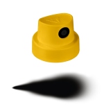 Spray cap Yellow Fatcap yellow/ black