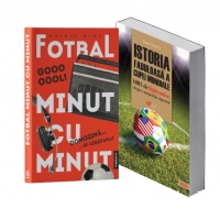 Pachet Istoria fotbalului (2 carti): 1. Fotbal minut cu minut; 2. Istoria fabuloasa a Cupei Mondiale. 1001 de fapte unice despre competitia suprema