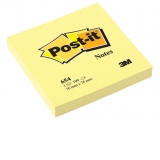 Notes adeziv Post-it Canary Yellow 76 x 76 mm