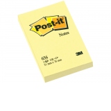 Notes adeziv Post-it Canary Yellow 51 x 76 mm