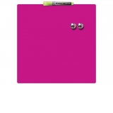 Tabla magnetica color fara rama, Roz