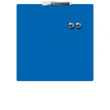Tabla magnetica color fara rama, Bleu