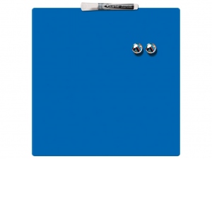 Tabla magnetica color fara rama, Bleu