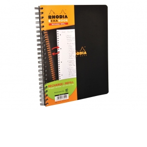 Rezerva caiet Clairefontaine Rhodia Exabook A4, Dictando