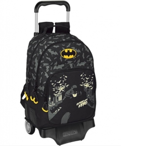 Ghiozdan dublu cu troler Batman Hero