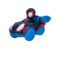 Figurina Spidey, cu masinuta, Little Vehicle, SNF0010