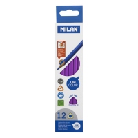 Creion color unicolor set 12 MILAN Mov