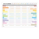 Calendar Planner de perete 2023, 14 luni, dimensiuni 68 x 98 cm