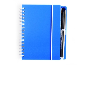 Agenda A6 Nedata (spiralizata + roller), culoare albastru