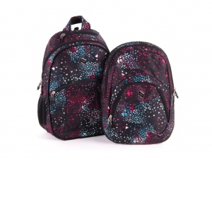 Rucsac 2 in 1 Teens Black Cosmos