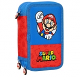 Penar triplu echipat 36 piese Nintendo Super Mario Bros