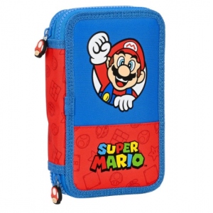 Penar dublu echipat 28 piese Nintendo Super Mario Bros