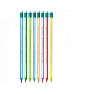 Creion grafit cu radiera Evolution Stripes 646 Bic
