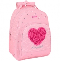 Rucsac roz 42 cm Love Yourself