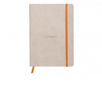 Agenda nedatata A5+ RhodiaRama, Beige