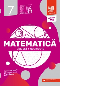 Poze Matematica. Algebra, geometrie. Clasa a VII-a. Standard (Editia a III-a, anul scolar 2022-2023)