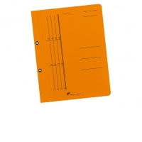 Dosar de incopciat premium cu capse 1/1, Portocaliu