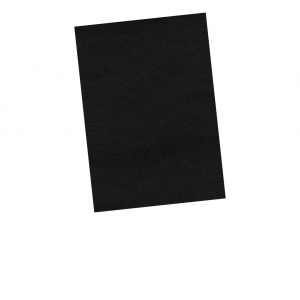 Coperta din carton, Negru